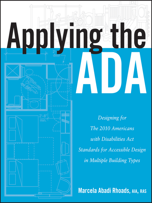 Title details for Applying the ADA by Marcela A. Rhoads - Available